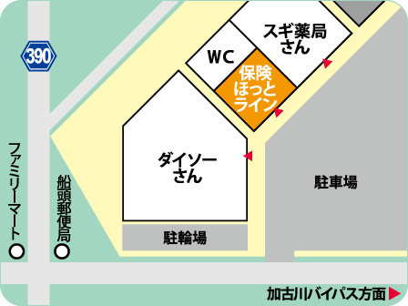 イオンタウン加古川店フロアMAP
