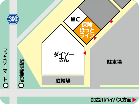 イオンタウン加古川店フロアMAP
