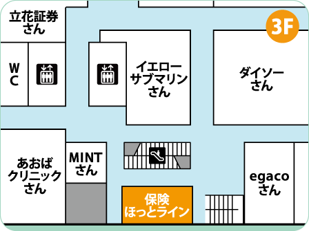 千葉駅前店フロアMAP