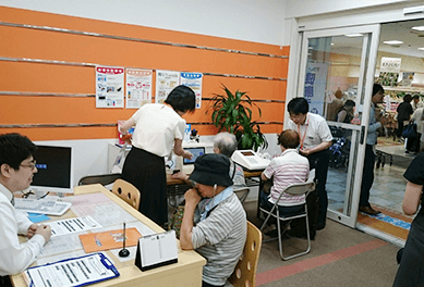 フェスタ立花店イベント風景