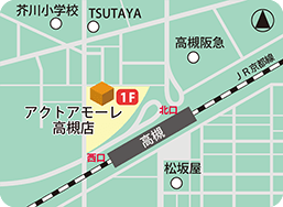 アクトアモーレ高槻店MAP