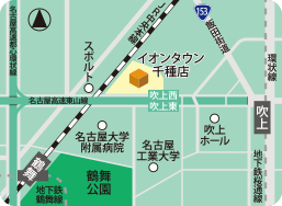 イオンタウン千種店MAP