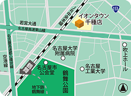 イオンタウン千種店MAP