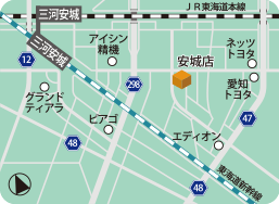 安城店MAP