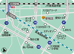 安城店MAP