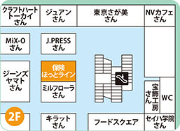 アピタ向山店フロアMAP