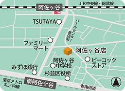 阿佐ヶ谷店MAP