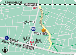 阿佐ヶ谷店MAP