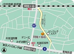 阿佐ヶ谷店MAP