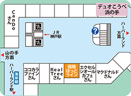 デュオこうべ店フロアMAP
