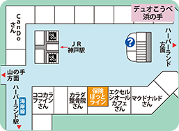 デュオこうべ店フロアMAP