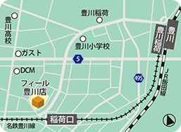 フィール豊川店MAP