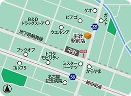 平針駅前店MAP
