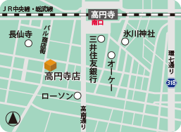 高円寺店MAP