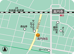 高円寺店MAP