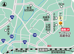 サンマルシェ高蔵寺店MAP