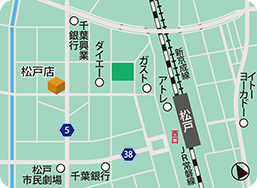 松戸店MAP