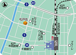松戸店MAP