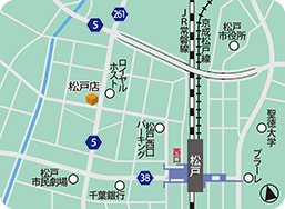 松戸店MAP