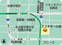 ミユキモール店MAP