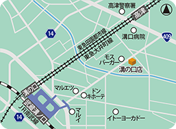 溝の口店MAP