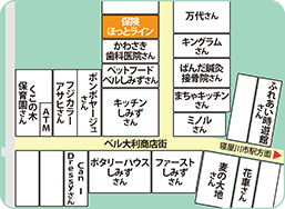 寝屋川市駅前店フロアMAP