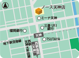 ノース天神店MAP