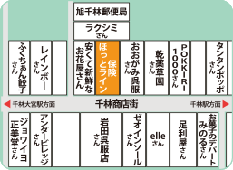 千林店フロアMAP