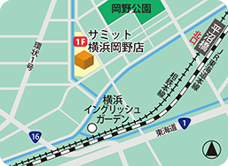 サミット横浜岡野店MAP