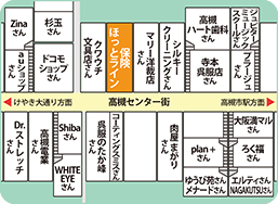 阪急高槻駅前店フロアMAP