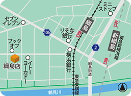 綱島店MAP