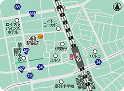 浦和駅前店MAP