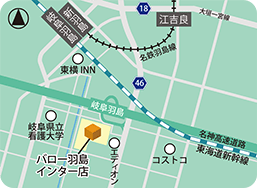 バロー羽島インター店MAP