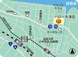 バロー大津店MAP