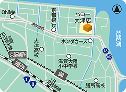 バロー大津店MAP