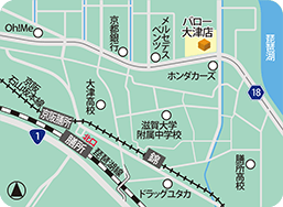 バロー大津店MAP