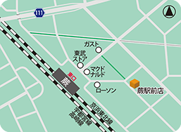 蕨駅前店MAP