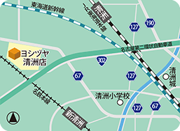 ヨシヅヤ清洲店MAP