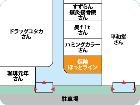平和堂日進香久山店フロアMAP