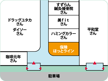 平和堂日進香久山店フロアMAP