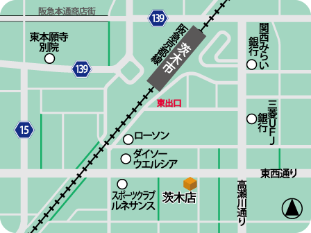 茨木店MAP