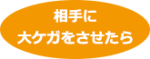 相手に大ケガをさせたら