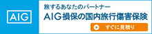 AIG損保の国内旅行傷害保険