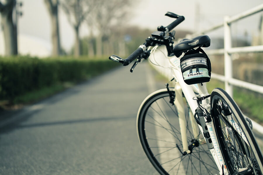 夢を支える　父の自転車