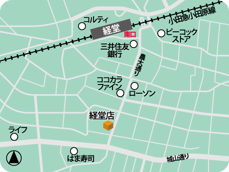 経堂店MAP