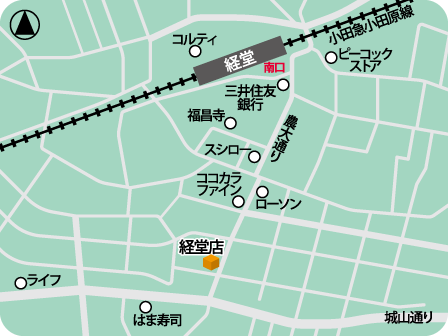 経堂店MAP