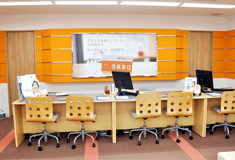 経堂店カウンター