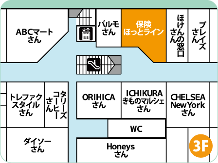 ららぽーと安城店フロアMAP