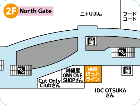 ららぽーとTOKYO-BAY店フロアMAP