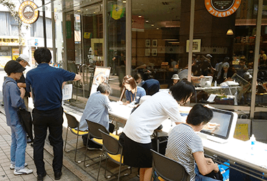 LUZ大森店201607イベント風景